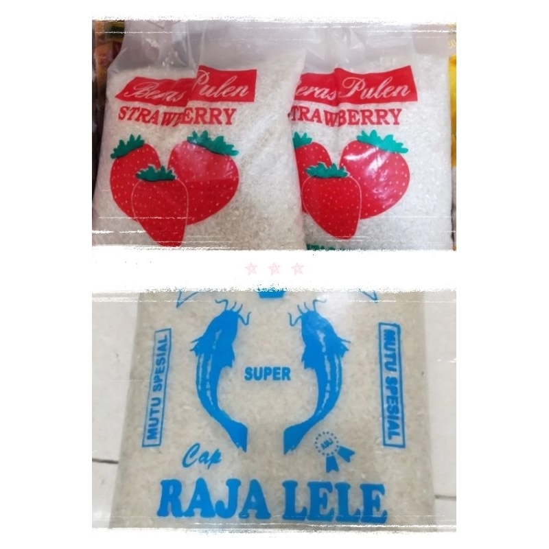 Jual Beras Raja Lele Dn Stroberi Kemasan 2 5 Kg Dan 3 Kg Shopee Indonesia