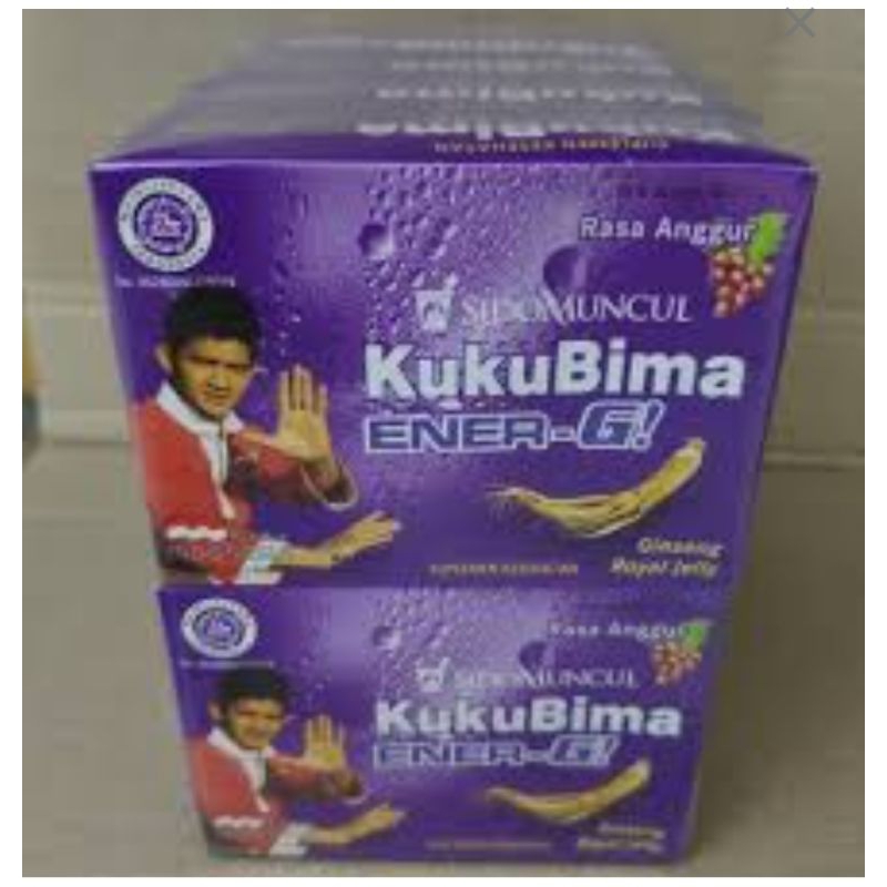 Jual Kukubima Ener G Anggur 1Bal 10 Box X 6 Sachet Shopee Indonesia