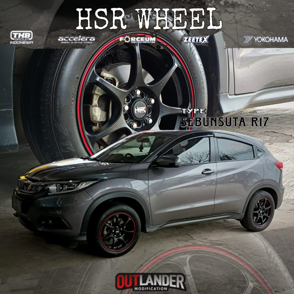 Jual Paket Velg Ban Mobil Hr V Hrv Ring Hsr Sebunsuta Ban