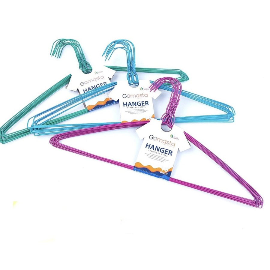 Jual Hanger Dewasa Gantungan Baju Hanger Baja 1Pack 10 Pcs Hanger