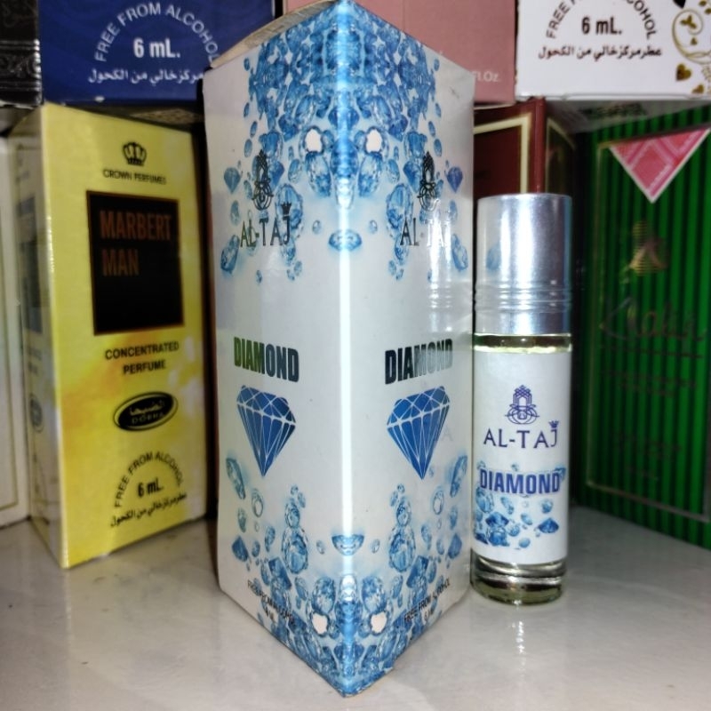 Jual Minyak Wangi Al Taj Parfum Al Taj Roll On Diamond Ml Shopee