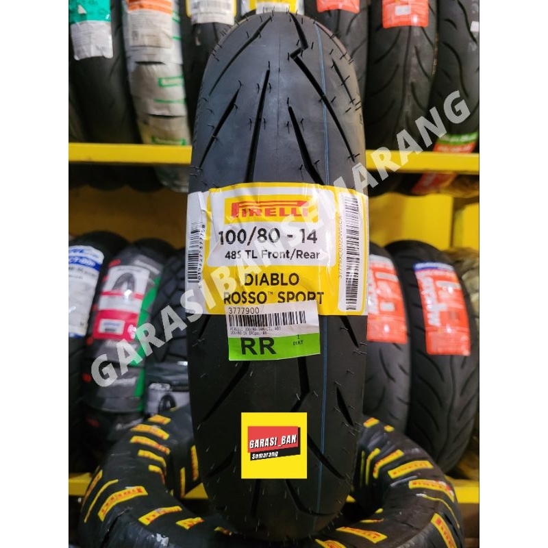 Jual BAN PIRELLI DIABLO ROSSO SPORT 100 80 14 MATIC Shopee Indonesia