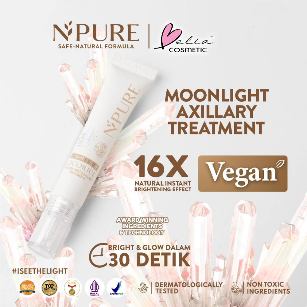 Jual Belia Npure Licorice Series Brightening The Light Cleanser