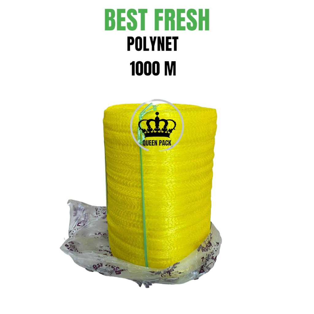 Jual Best Fresh Polynet Roll Meter Jumbo Jaring Buah Hijau Dan