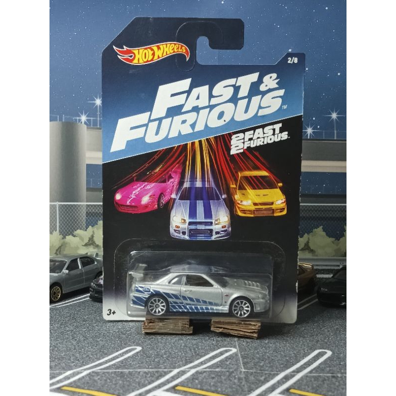 Jual HOT WHEELS NISSAN SKYLINE GT R R34 FAST FURIOUS NISSAN SKYLINE