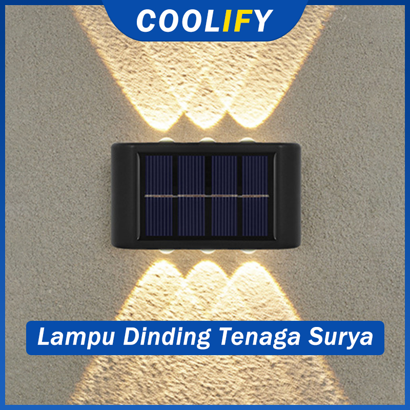 Jual Coolify Lampu Taman Solar Tancap Led Sorot Tenaga Surya Sensor