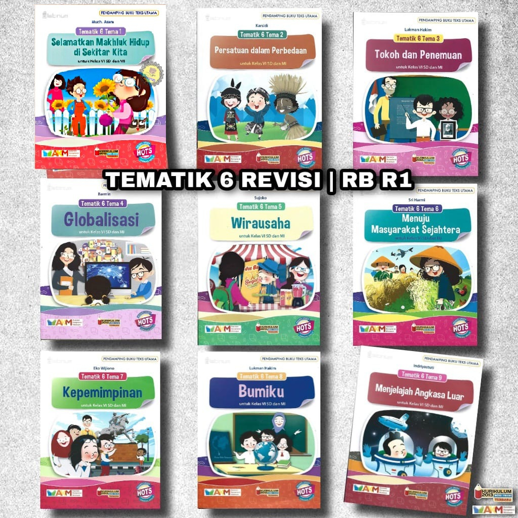 Jual Buku Tematik Sd Kelas Tema Akm Hots Platinum