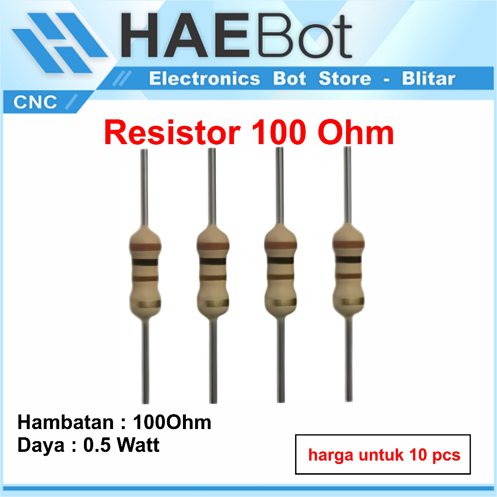 Jual Haebot Resistor Tahanan Ohm Watt Watt Ohm