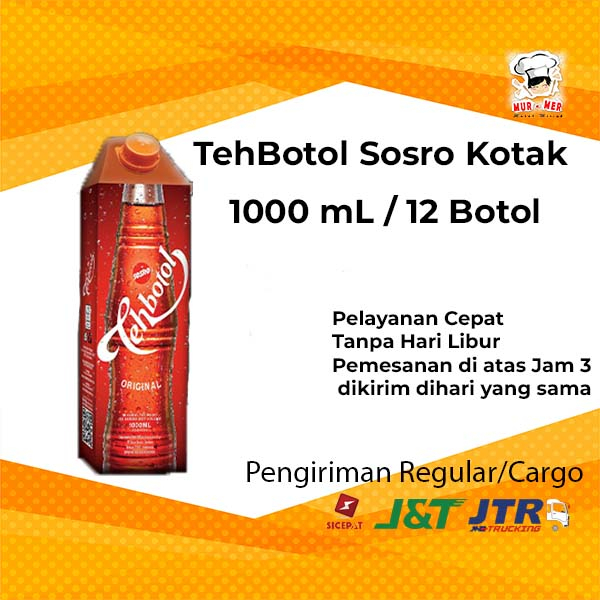 Jual Tehbotol Sosro Kotak Ml Botol Regular Shopee Indonesia