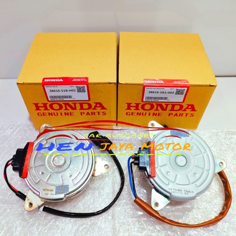 Jual Motor Fan Radiator Dan Ac Honda Hrv Mitsuba Shopee Indonesia