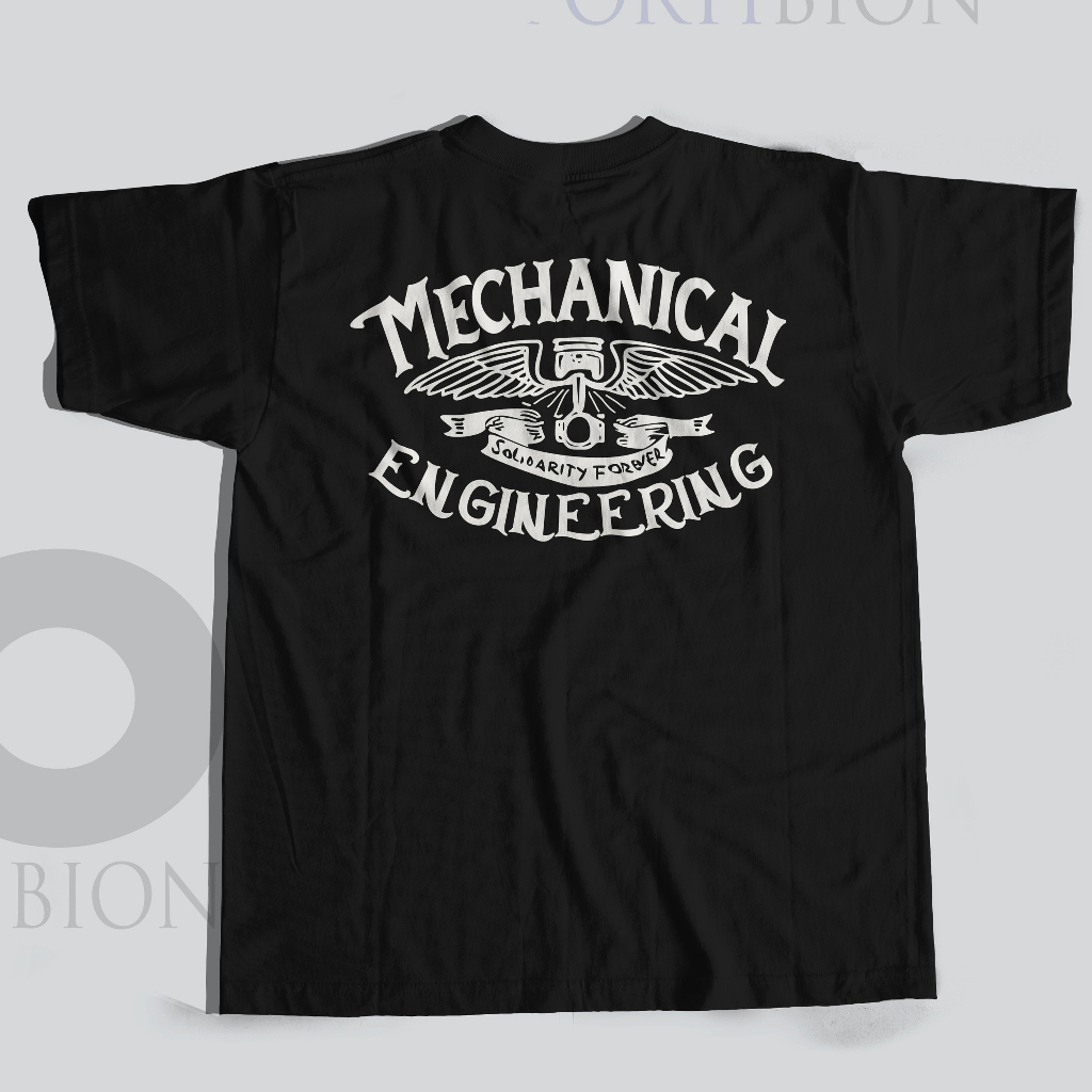 Jual MECHANICAL ENGINEERING T SHIRT DISTRO LENGAN PENDEK KAOS TEKNIK