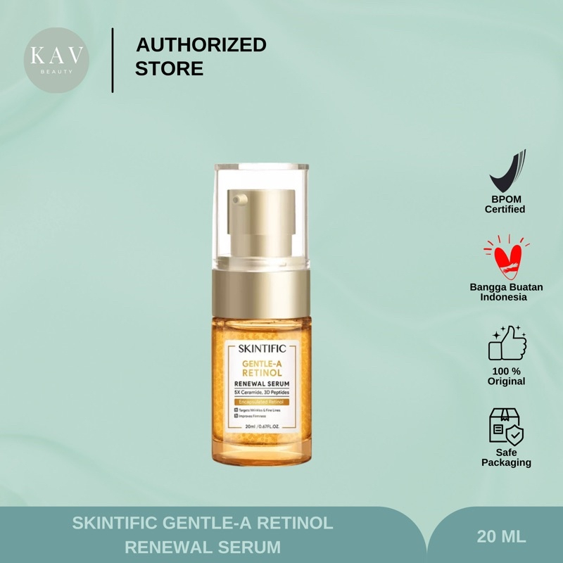 Jual Skintific Gentle A Retinol Renewal Serum Ml Shopee Indonesia