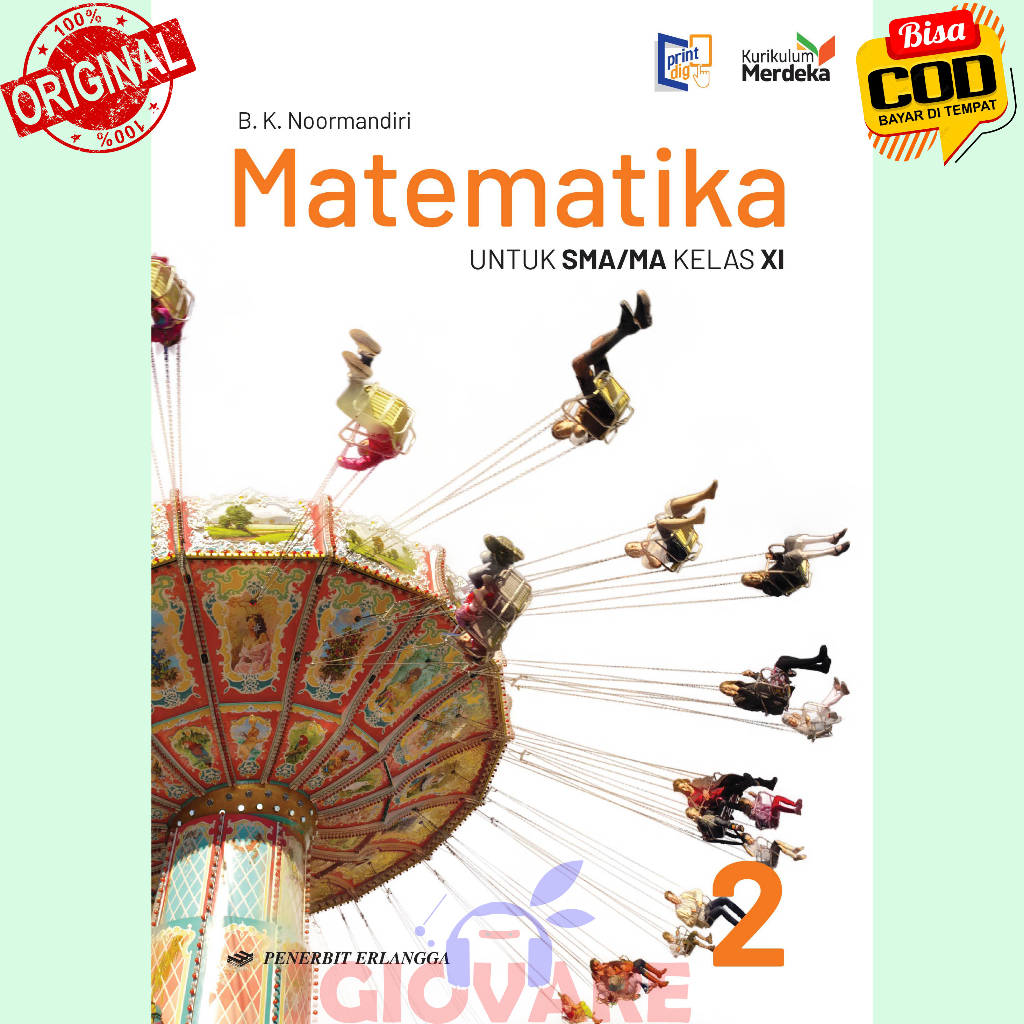 Jual BUKU MATEMATIKA SMA KELAS 11 ERLANGGA KURIKULUM MERDEKA