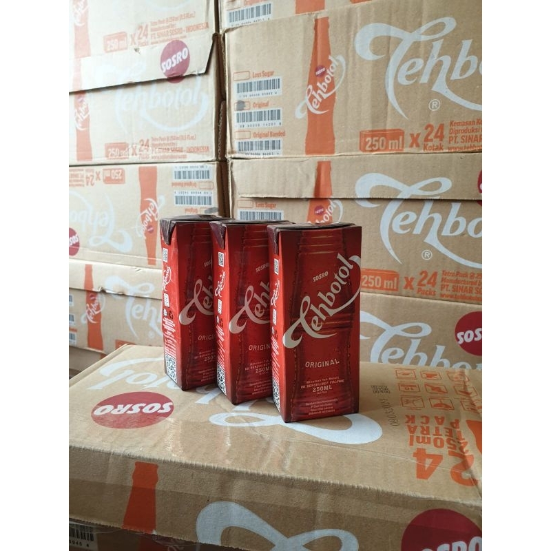 Jual Teh Botol Sosro Kotak Ml Shopee Indonesia