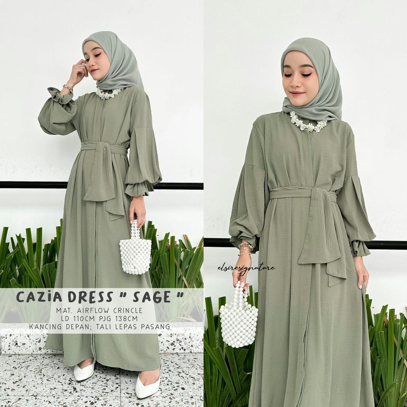 Jual Cazia Dress By Elsire Signature Shopee Indonesia