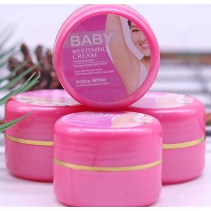 Jual Baby Whitening Krim Cream Pemutih Badan Ketiak Shopee Indonesia