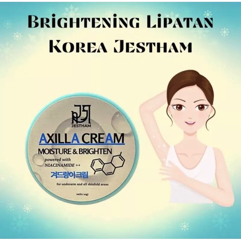 Jual Brightening Lipatan Korea Jestham AXILLA Cream Jestham Shopee