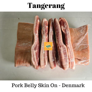 Jual Daging Babi Samcan Kulit Import Pork Belly Skin On Import