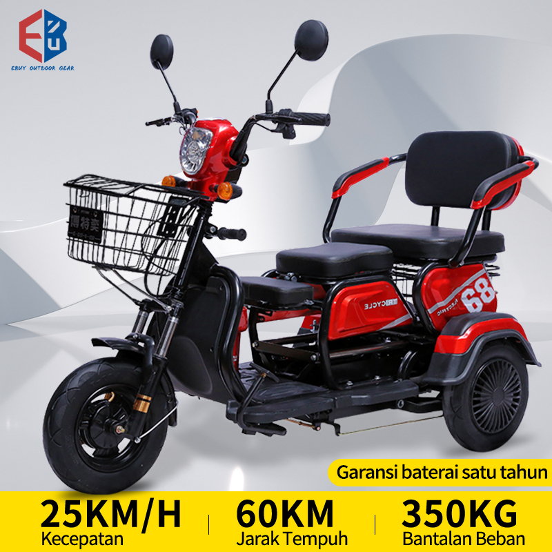 Jual Ebuy Sepeda Roda Tiga Listrik Sepeda Listrik Sepeda Motor Roda