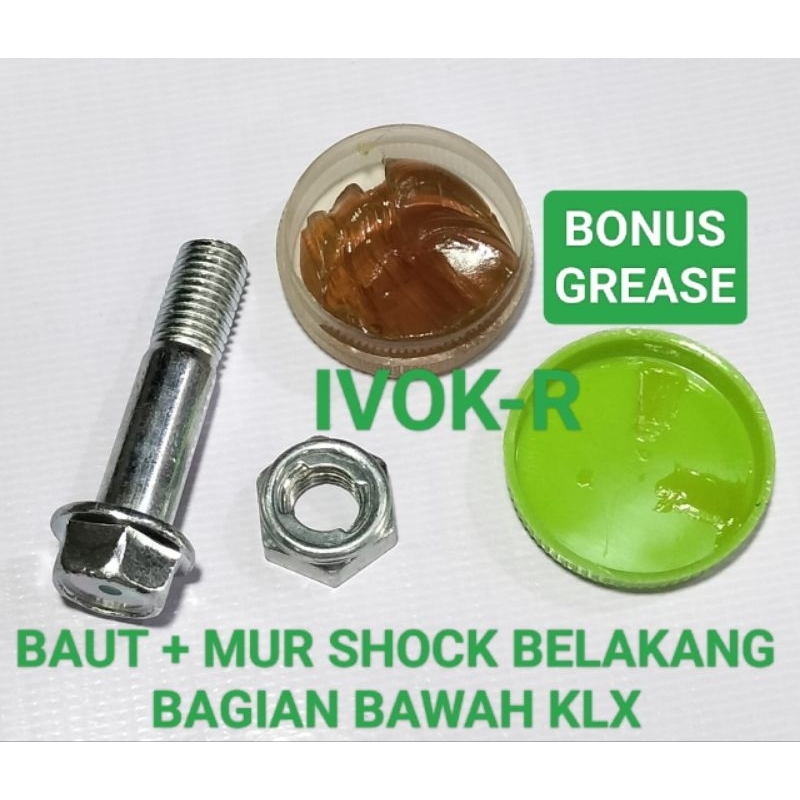 Jual Baut Plus Mur Shock Belakang Klx Semua Tipe Original Losepack