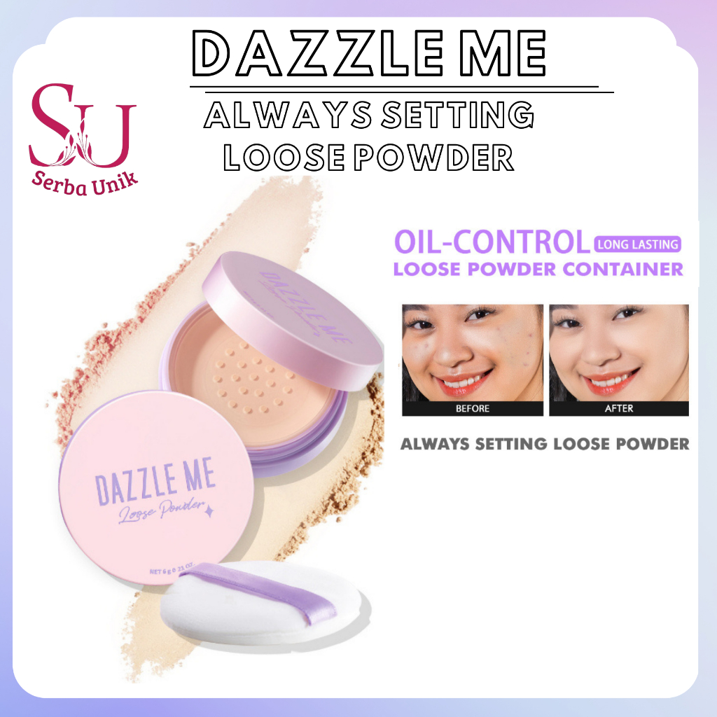 Jual Dazzle Me Always Setting Loose Powder Soft Smooth Long Lasting