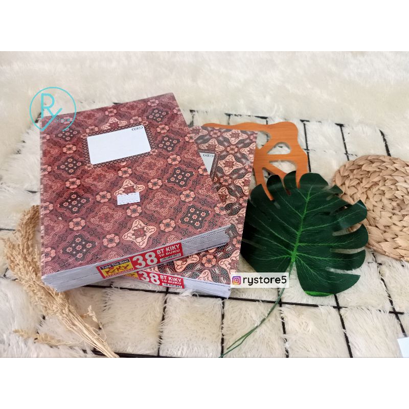 Jual Buku Tulis Kwarto Kiky Batik Lembar Pack Isi Buku Shopee