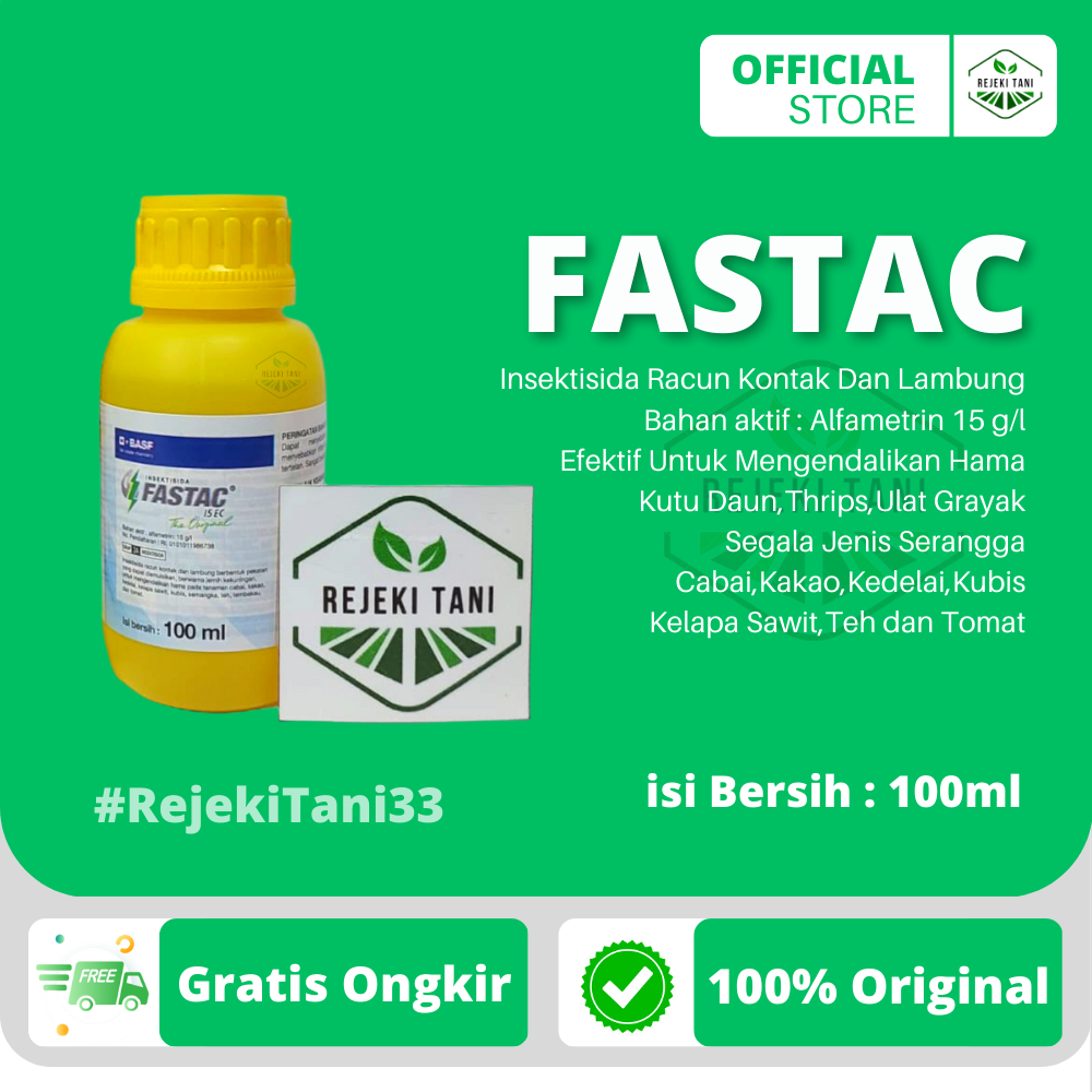 Jual Insektisida Fastac Ec Ml Racun Kontak Dan Lambung Untuk