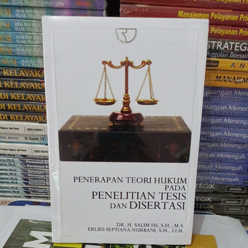 Jual Penerapan Teori Hukum Pada Penelitian Tesis Dan Disertasi Shopee