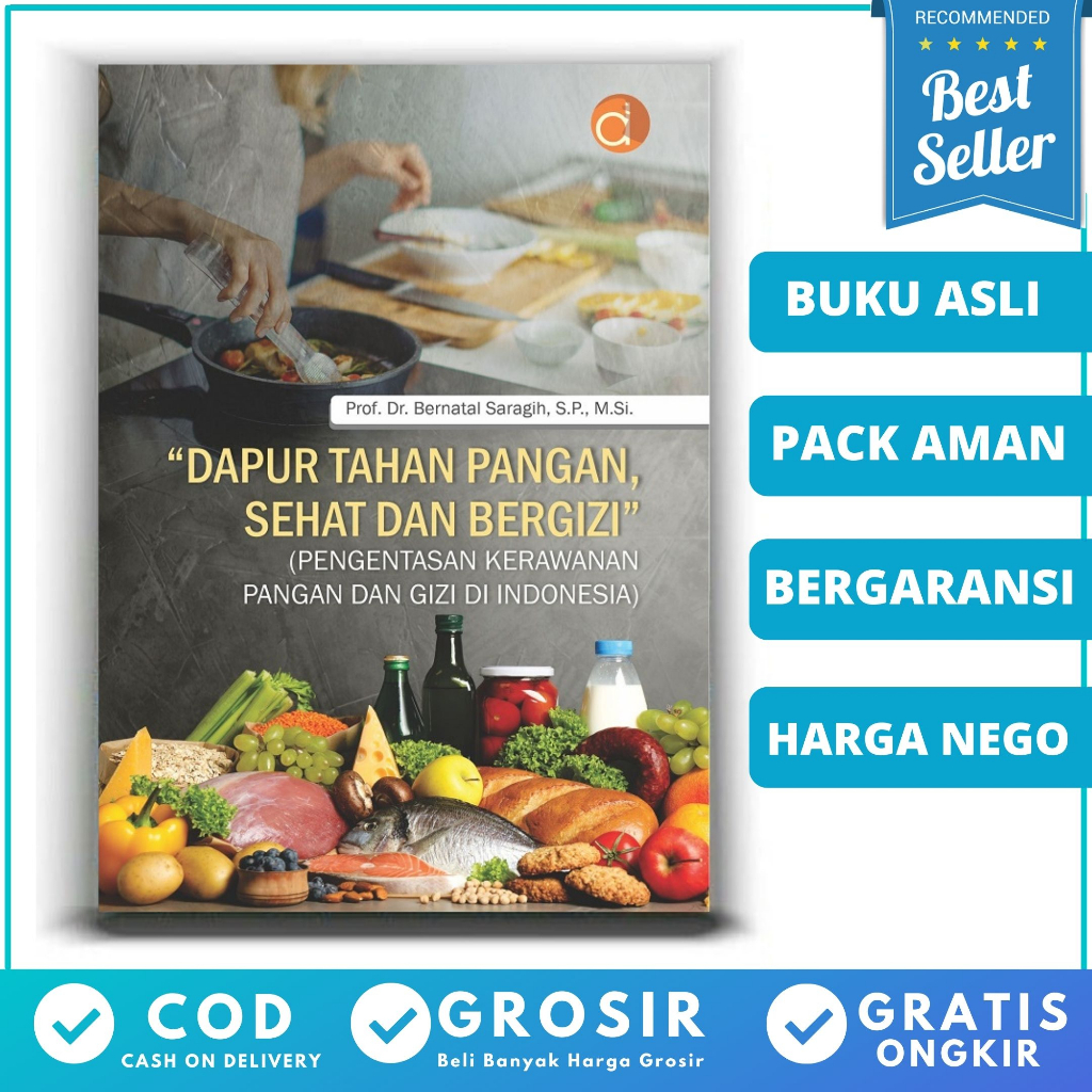 Jual Buku Dapur Tahan Pangan Sehat Dan Bergizi Pengentasan Kerawanan