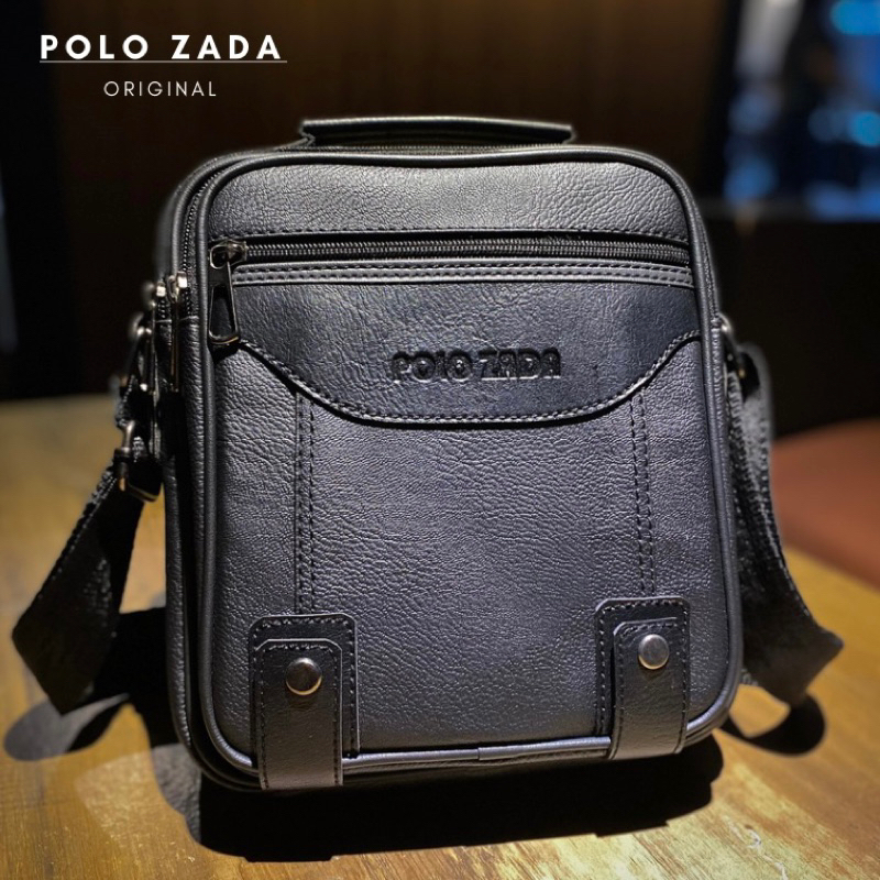 Jual Polozada Tas Selempang Pria Sling Bag Kulit Pu Lt Tas