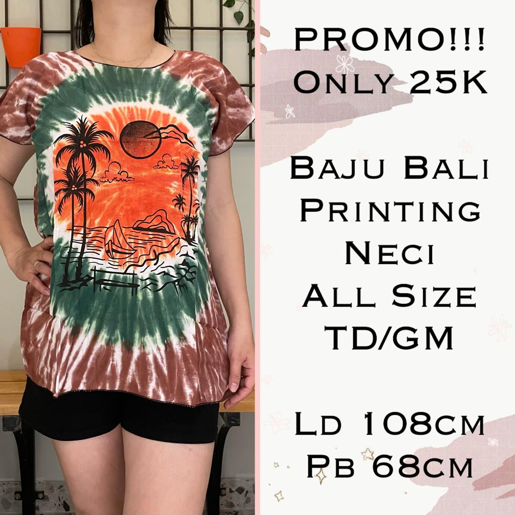 Jual Baju Bali Gradasi Matahari Fit To XL Dan XXL Kode GM Shopee