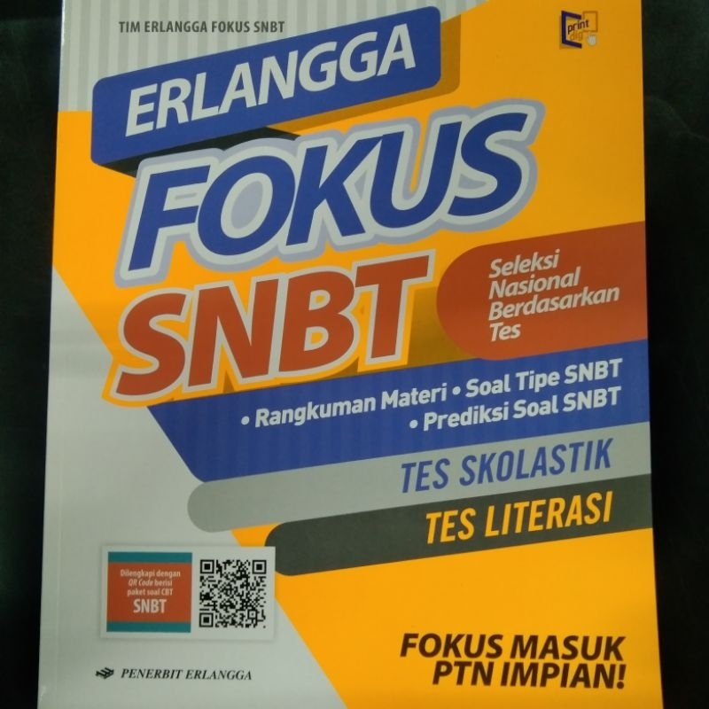 Jual Buku Erlangga Fokus SNBT 2024 Shopee Indonesia