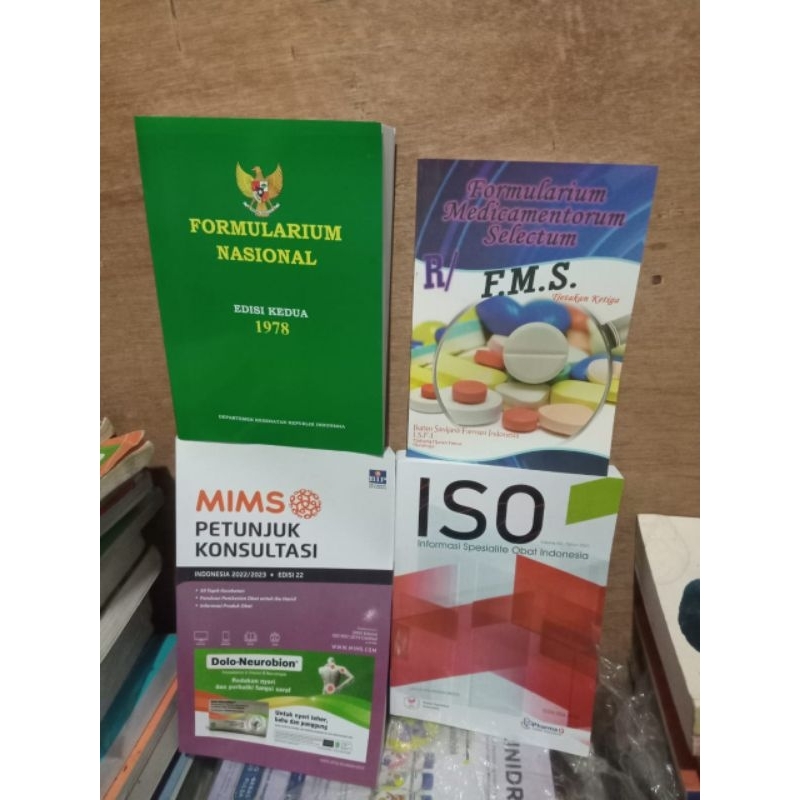 Jual Paket Buku Farmasi Mims Edisi Iso Volume