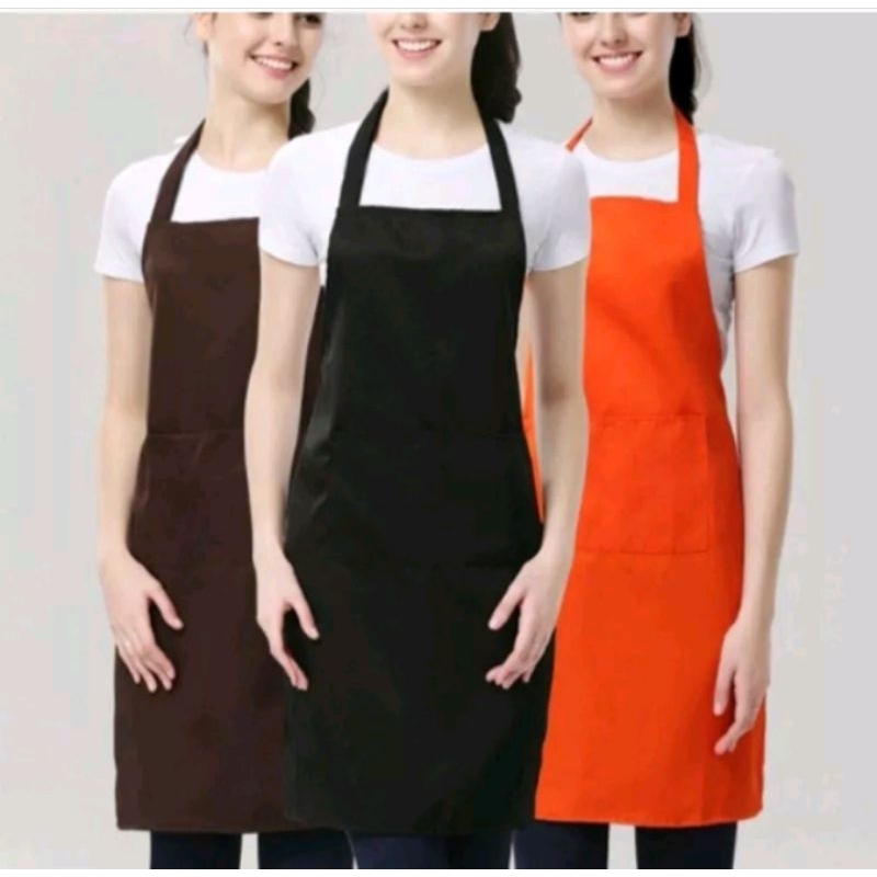 Jual Apron Celemek Barista Korean Anti Air Waterproof Terlaris Shopee