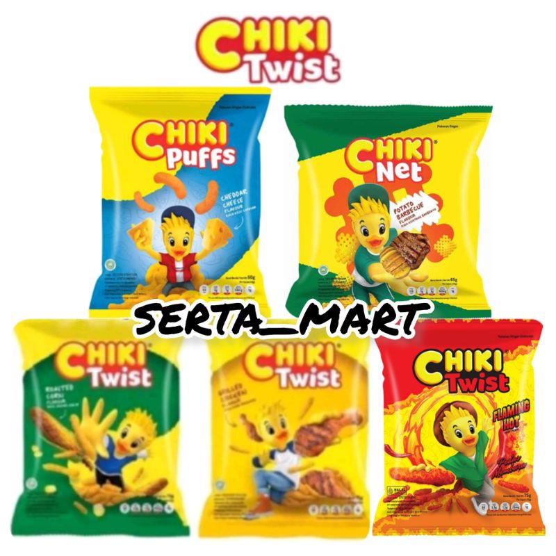 Jual Chiki Twist Roasted Corn Hot Gr Chiki Net Potato Bbq Chiki