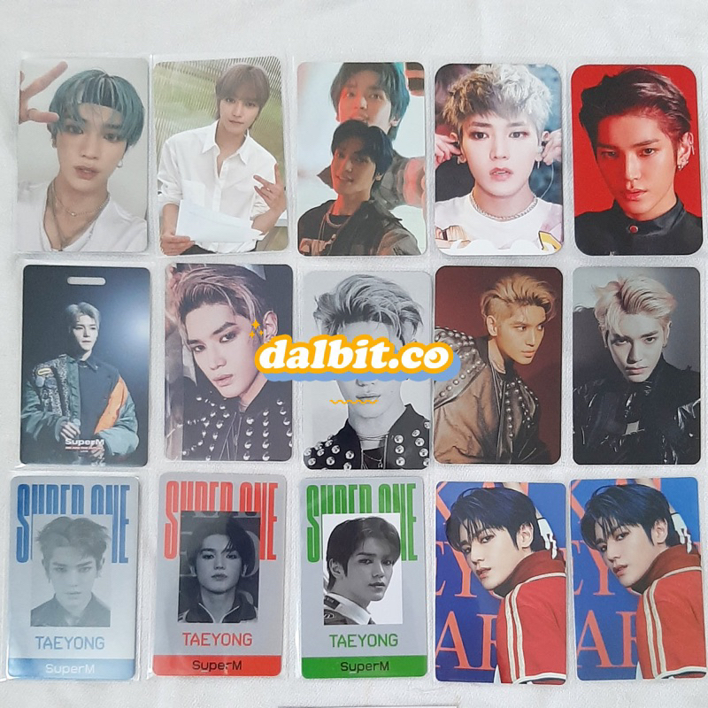 Jual TAKE ALL NCT SUPERM TAEYONG PHOTOCARD COLLECTION BULK TAKE ALL