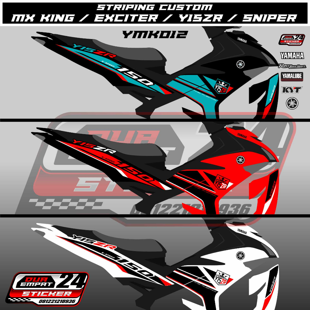 Jual BISA EDIT STRIPING YAMAHA MX KING Y15ZR SNIPER 150 MXi