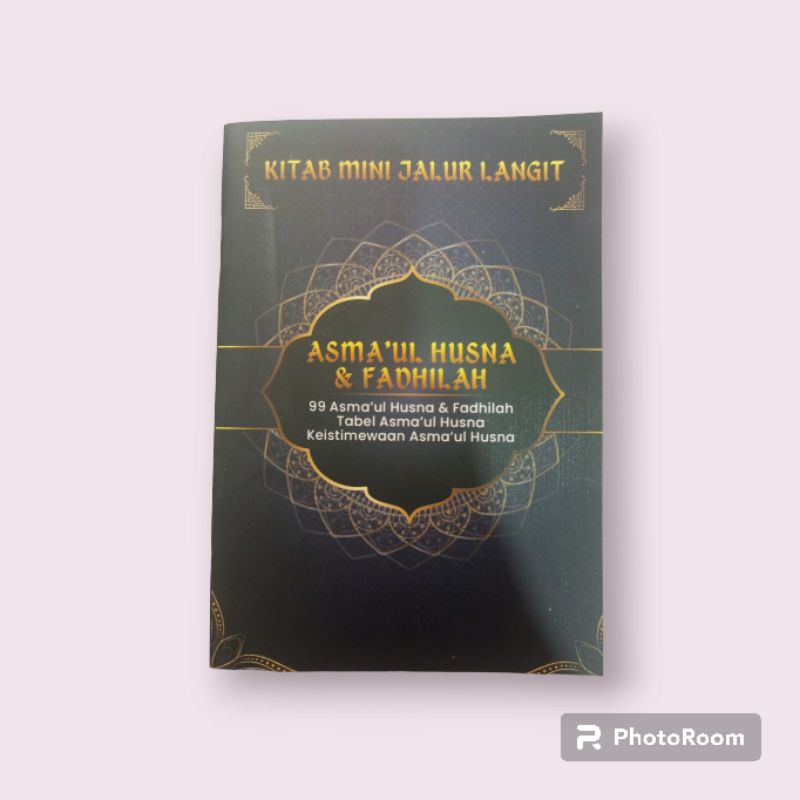 Jual Kitab Mini Jalur Langit Asma Ul Husna Dan Fadhilah Shopee