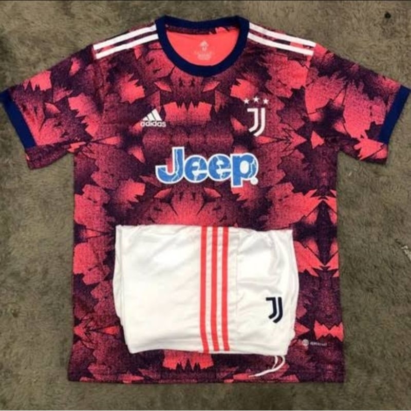 Jual Import 22 23 Jersey Celana Bola Juve Juventus 3rd Third PINK