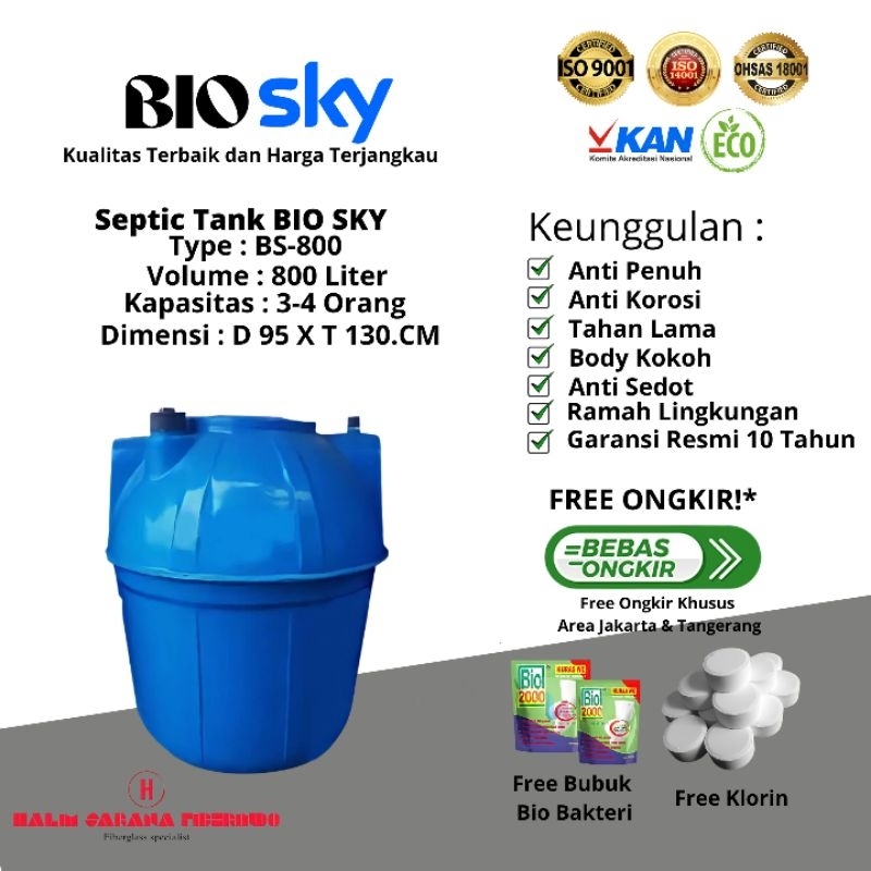 Jual Septic Tank Biofilter Biotank Biotech Biotaff Liter Shopee