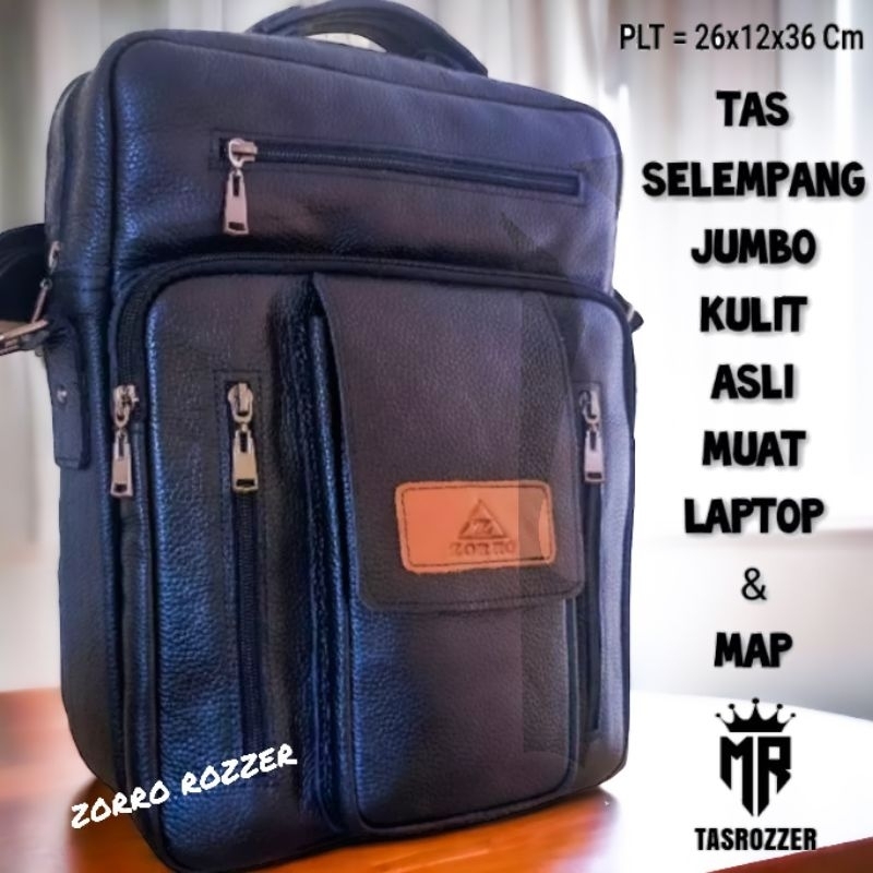 Jual Tas Jumbo Kulit Asli Untuk Kantoran Kuliahan Pengajian Dan Liburan