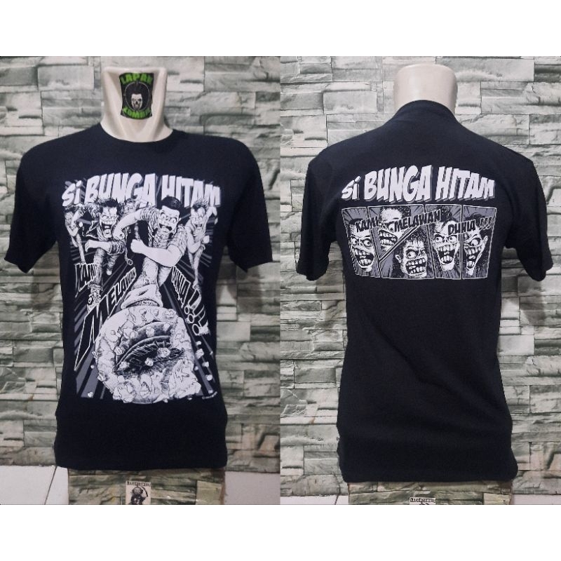 Jual Kaos Band Si Bunga Hitam Shopee Indonesia