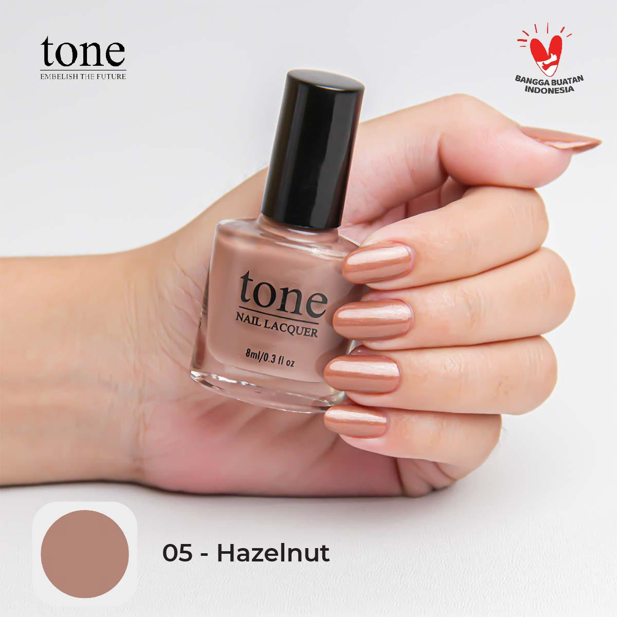 Jual Tone Nail Lacquer Nude Series Shopee Indonesia