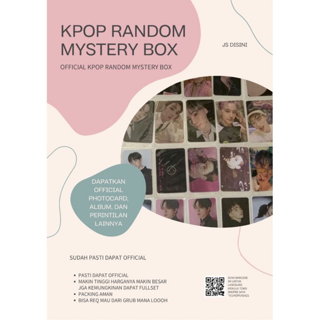 Jual RANDOM KPOP OFFICIAL MYSTERY PACKAGE THE BOYZ SEVENTEEN NCT