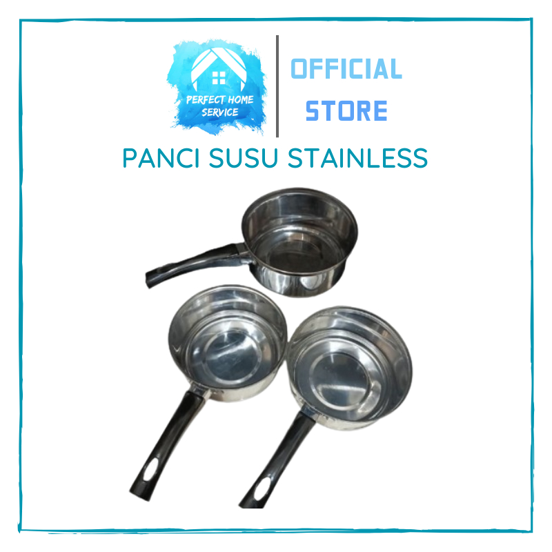 Jual Panci Susu Stainless Steel Gagang Panjang Perfecthome Shopee