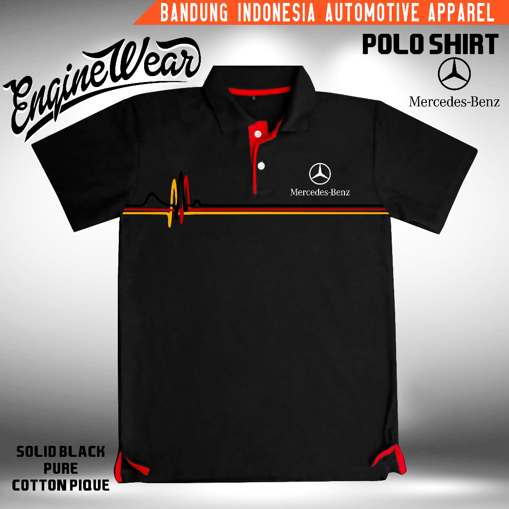 Jual Polo Shirt Mercedes Benz W123 W124 W202 W203 W204 W210 W211 W212