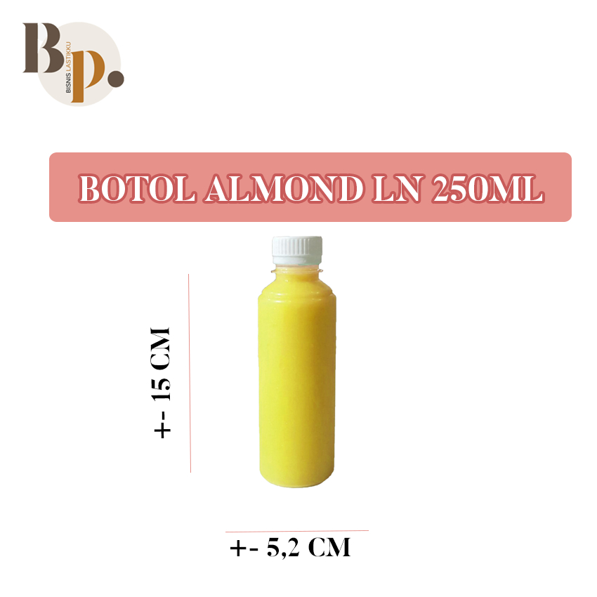 Jual BOTOL ALMOND 250 ML BOTOL MINUMAN BOTOL SUSU LONG NECK BISA