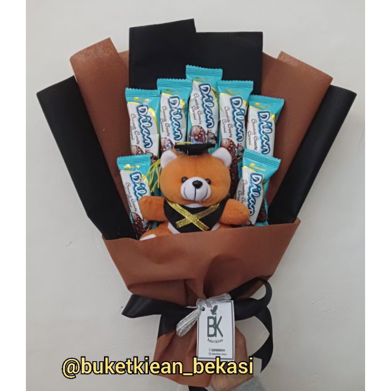 Jual Buket Snack Boneka Dilan Buket Wisuda Kado Wisuda Hadiah