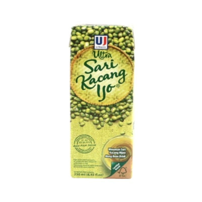 Jual Ultrajaya Sari Kacang Hijau 250mL Shopee Indonesia