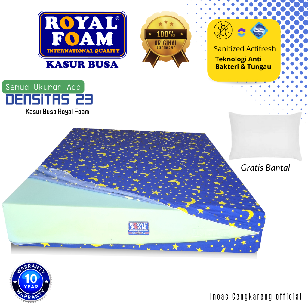 Jual Royal Foam Kasur Busa D Dengan Sanitized Actifresh Kasur Bebas